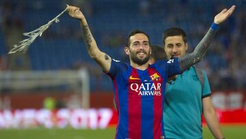 Aleix Vidal, en el Calder&oacute;n.