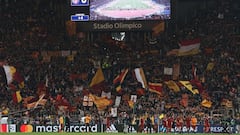 El Roma festejó la clasificación tras el final del partido.