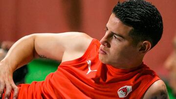 James Rodríguez suma su sexta lesión de pantorrilla en los últimos 10 meses.