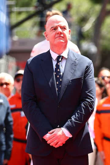 Giovanni Vincenzo Infantino, presidente de la FIFA (Federación Internacional de Fútbol Asociación).