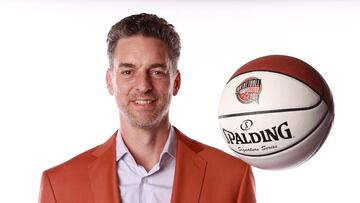 Pau Gasol y el Hall of Fame: "Va a ser una noche m¨¢gica"