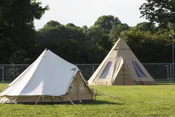 El espectacular camping en Cardiff para los aficionados