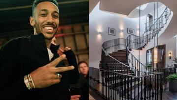 Pierre-Emerick Aubameyang encuentra la casa de sus sue&ntilde;os en Londres y vale 18 millones de euros.