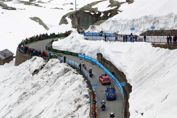 Decimotercera etapa entre Pinerolo y Ceresole Reale de 196 km.