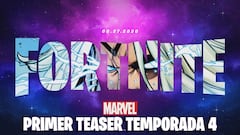 Fortnite x Marvel ya es oficial: primer teaser de la Temporada 4