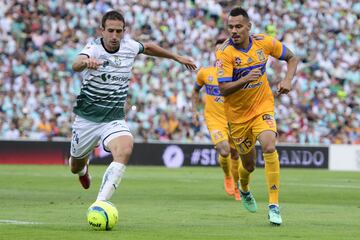 El capitán de Santos Laguna aporta seguridad y motivación a su equipo.