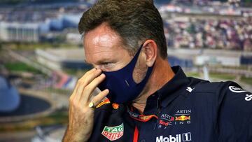 Christian Horner en Sochi.