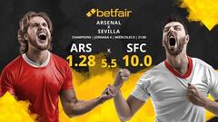 Arsenal FC vs. Sevilla FC: horario, TV, estadísticas, clasificación y pronósticos