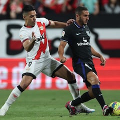 Falcao vuelve a sumar minutos en derrota ante el Atlético