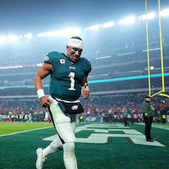 Jalen Hurts en duda para el Eagles vs Seahawks
