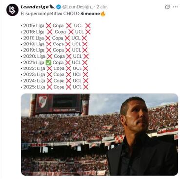 Los memes de Champions, sin piedad con la goleada del Arsenal al Atleti