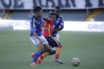 Millonarios gan&oacute; su segundo partido como local en el campeonato.