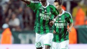 POTENCIA. Guilavogui es uno de los mejores medios de la Ligue 1.