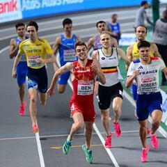 Adrián Ben, oro europeo en 800... por tres milésimas