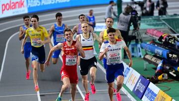 Adri¨¢n Ben, oro europeo en 800... por tres mil¨¦simas