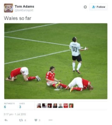 Wales 3-1 Belgium: memes, jokes, quips, cracks, pics...