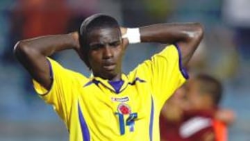 <b>YA EN ZARAGOZA. </b>Marco Pérez llegó ayer por la tarde.