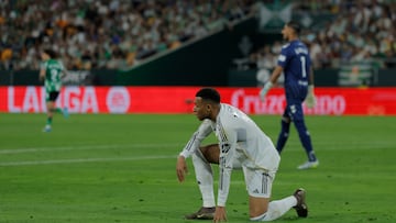 Mbappé undergoes scans after Real Betis setback, with Madrid facing tense wait over availability for title-defining clash.