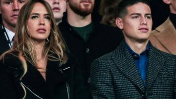 Shannon de Lima y James Rodr&iacute;guez