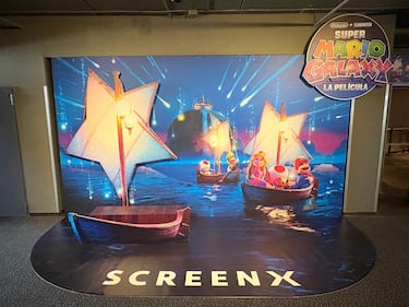 Kinépolis apuesta por la sala SCREENX para vivir ‘Super Mario Galaxy: La película’ de una manera única