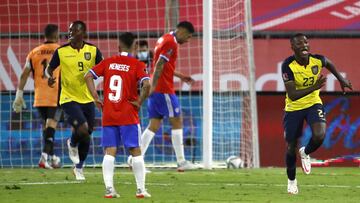 Chile 0-2 Ecuador: goles, resumen y resultado | Eliminatorias Mundial de Qatar 2022