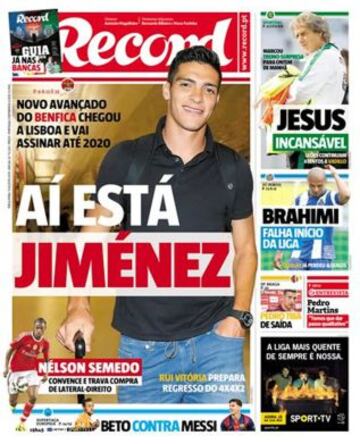 Portadas de la prensa deportiva