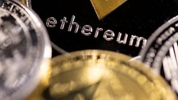 Representation of Ethereum, with its native cryptocurrency ether, is seen in this illustration taken November 29, 2021.