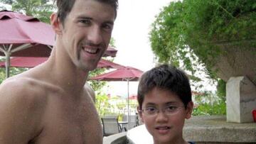 El día que Joseph Schooling conoció a Michael Phelps