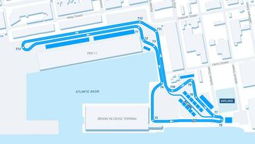 Así será el circuito del estreno eléctrico de Nueva York.
