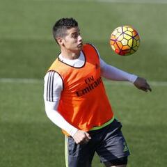 James volverá a jugar con el Real Madrid 71 días después