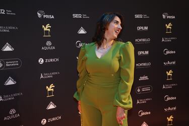 Presentadora de la gala de los Ondas 2022.