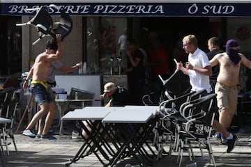 Hooligans at Euro 2016