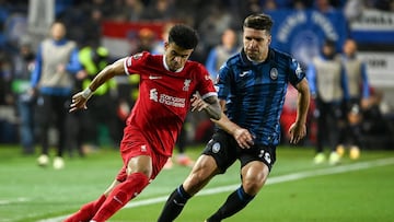 Luis Díaz se despide del sueño de Klopp: Derrota ante Atalanta