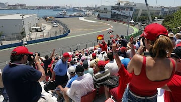 El GP de Europa de F1 en 2012.