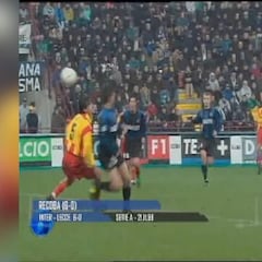 El día que Recoba paró el tiempo en el área: tremendo...