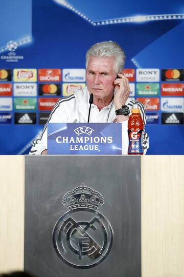 Rueda de prensa de Heynckes. 