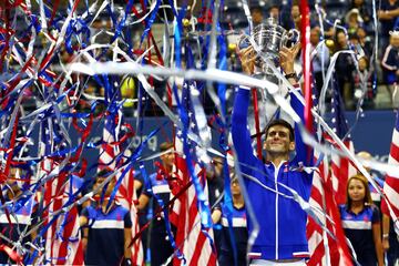 Ganó a Federer por 6-4, 5-7, 6-4, 6-4.