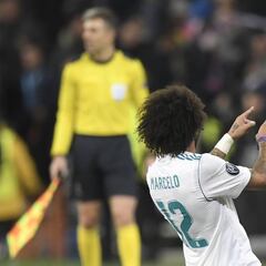 Marcelo dedicó a Zidane el 3-1 al PSG: "Vamos a muerte con él"