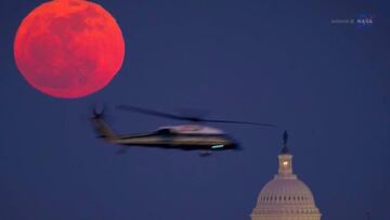 La superluna más grande de los últimos 70 años. Imágen: YouTube