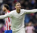 Cristiano Ronaldo salvó a Real Madrid ante Sporting de Gijón