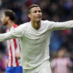 Cristiano fue el paraguas