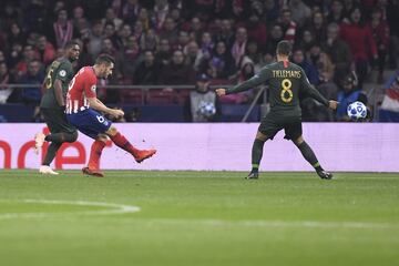 Koke anotó en el primer minuto el 1-0.