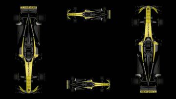 Este es el increíble monoplaza de Renault que pilotará Sainz Jr.