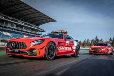 Aston Martin le hace sombra a Mercedes