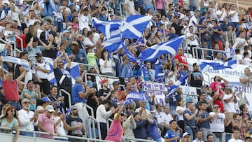 Aficionados del Tenerife.