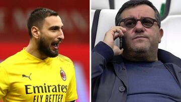 Palo de Donnarumma a Raiola