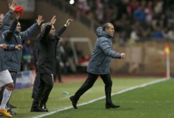 Leonardo Jardim celebró el pase a los cuartos.