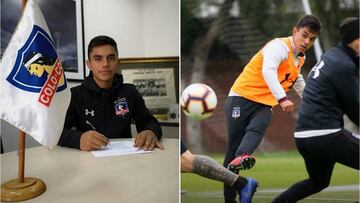 Hijo de Pizarro firma su primer contrato profesional en Colo Colo