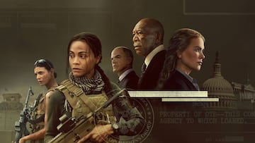 special ops lioness serie thriller espias nicole kidman morgan freeman zoe salda?a mejores series 2023 paramount plus cat芍logo skyshowtime