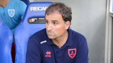 Arrasate, entrenador del Numancia. 